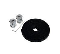 wenwendianzi 3D Printer Accessories 2GT Timing Pulley 16 Tooth Bore 5mm 6mm Kit GT2 Open Type Synchronous With Hex Wrench