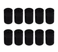 wenwendianzi 3D Printer Part Stepper Motor 5x5x25mm 5X8x25mm Flexible Coupler Shaft(Black 10pcs,5X5)