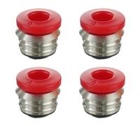 wenwendianzi 3D Printer Parts E3D Hotend Pneumatic Fitting Jointer Coupler Straight Push 2 * 4 PTFE Tube Extruder