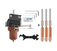 wenwendianzi 3D Printer Parts for K1C K1 Max Hotend Kit Ceramic Heating Block Kit 0.4 0.6 0.8mm(Package 5)