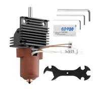 wenwendianzi 3D Printer Parts for K1C K1 Max Hotend Kit Ceramic Heating Block Kit 0.4 0.6 0.8mm(Package 1)