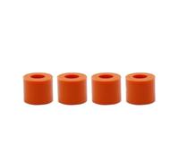 wenwendianzi 3D Printer Parts High Temperature Silicone Solid Spacer Hot Bed Leveling Column 3pcs Long + 1PC Short For CR-10/ CR10S Ender-3(4pcs 12mm Brown,2 Set)