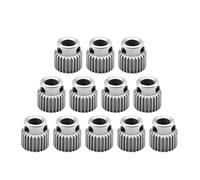 wenwendianzi 5/10pcs MK8 Gear 36 Tooth Stainless Steel Bore 5MM MK8 Extruder Stepper Motor Pulley Extrusion Wheel MK7 For 3D Printers Parts(5pcs 36 Teeth)