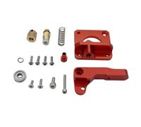 wenwendianzi Aluminum Drive Feed MK8 Extruder For Ender 3 V2, Ender-5 And CR-10 Series Left(Red right)