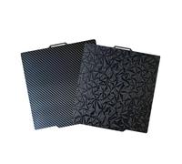 wenwendianzi For Lab Build Plate P1P P1S A1 X1 X1-Carbon PEI Sheet New Spring Steel Double Sided Heated Bed(1Pcs PEO-PET)