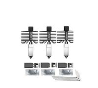 wenwendianzi For Lab P1S P1P X1C X1 Carbon 3D Printer Hardened Steel Integrated Hot End P1S Nozzle(0.2 0.4 0.6)