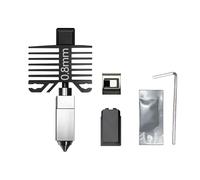 wenwendianzi For Lab P1S P1P X1C X1 Carbon 3D Printer Hardened Steel Integrated Hot End P1S Nozzle(0.8mm)