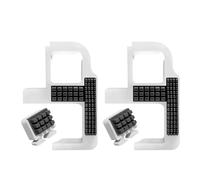 wenwendianzi For Lab P2S Heatbed Nozzle Wiper Replacement Parts 3D Printer(2pcs White)