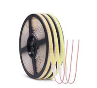 wenwendianzi IP68 Waterproof COB Strip 12V 24V 320Leds/M RA90 3000K 4000K 6000K Home Garden Decor Flexible Ribbon Rope LED Light 1M 10M 20M(DC 24V,COOL WHITE_10M)