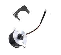 wenwendianzi K1 Extruder Stepper Motor with 12 Tooth Gear for K1,K1C,K1 Max,Ender 3 V3,Ender 3 V3 Plus 3D Printer Accessories(With Black Heatsink)