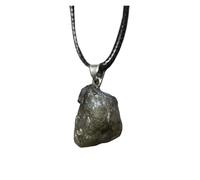 wenwendianzi Natural Amethyst Irregular Rough Stone Pendant Clavicle Transparent Quartz Lady Fashion Jewelry Healing Lucky Necklace Gift(Labradorite)