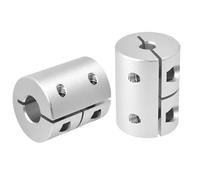 wenwendianzi T8 Lead Screw Rigid Shaft Coupler Clamp Stepper Servo Motor Coupling D20 L25 5x8x25mm For CR10 Ender-3(2 PCS)