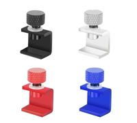 wenwendianzi XCR3D 2pcs 3D Printer Parts Glass Plate Clamp Clip Build Platform Heated Bed Retainer Hotbed Adjustable Fixed Clip For Ender 3(Black 4pcs)
