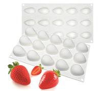 Wenxiaw 3D Silicone Baking Moulds, Silicone Mould for Cakes, Dessert Moulds, Non-Stick Moulds, Fruits, Silicone Moulds, Mousse for Chocolate, Cake Decoration, Pudding