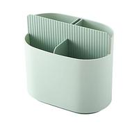 Wenxishangmao Chopsticks Storage Rack, Cutlery Drainer for Sink, Cutlery Storage Sink Caddy Spoon Holder, for Kitchen Countertop and Home Table (Green)