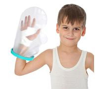 WenYa Waterproof Hand Cast Cover for Kids & Teens - Reusable Silicone Seal Protector for Shower, Swimming & Daily Use | Fits Ages 8-14 | Plaster/Bandage Shower Sleeve for Injured Hands