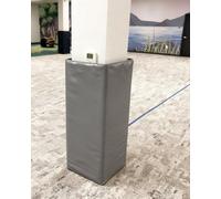 WENYAZIGUO Basement Garage Pole Padding, 4ft Square Pole Padding Multicolor For 2" To 12" Poles(Gray,7.5"x7.5" (19x19cm))