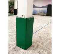 WENYAZIGUO Basement Garage Pole Padding, 4ft Square Pole Padding Multicolor For 2" To 12" Poles(Green,6"x6" (15x15cm))