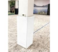 WENYAZIGUO Basement Garage Pole Padding, 4ft Square Pole Padding Multicolor For 2" To 12" Poles(White,2"x2" (5x5cm))