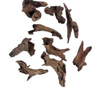 WENYOG Aquarium Driftwood Wood Branches 3/6/9PCS Micro Landscape Decoration 5-10CM, Small Driftwood For Aquarium, Fish Tank Ornaments Decor Home Tool(9PCS 5-10CM)