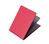 WENYOG Card Case Aluminum Thin Card Cover Car Driver's License Driving Document ID Credit Case Driver Travel Pass Purse(Red)