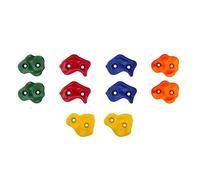 WENYOG Climbing Wall Grips Rock Wall Climbing Holds Screw Accessories For Indoor Outdoor Playground Play Set Slide With Mounting Hardware(Random Color 10PCS)