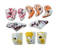 WENYOG Climbing Wall Grips Two-Tone Colour Rock Climbing Sports Outdoor Recreation Facilities Holds/Wall Professional Stone(Color-7-Wood screw)