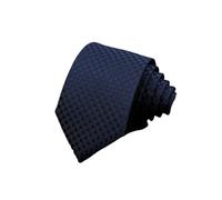 WENYOG Clip On Tie Tie For Men Jacquard Striped Plaid Paisley Blue Red Necktie Polyester Male Narrow Tie Skinny for Wedding Formal Business(Colored-4)