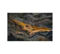 WENYOG Fish Tank Background 3D Aquarium Background Poster PVC Adhesive Sticker Fish Tank World Backdrop Rock(Color3,30x40cm)