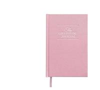 WENYOG Inspirational Notebook 2pcs Gratitude Diary Notebook Self-discipline Punching Schedule Plan Manual Student Office Suitable for Stationery(Pink)