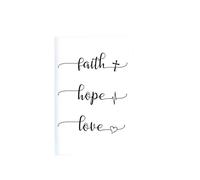 WENYOG Inspirational Notebook 3pcs A5 Notebook Faith Hope Love Christian Book Prayer Journal Journaling Bible Study Supplies(Color-5)