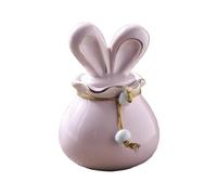 WENYOG Pet Ashes Urn Ceramics Bunny Pet Urn Puppy Funeral Box Animal Memorials & Funerary Coffin Dog Memory Cremation(Color 05)