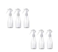 WENYOG Plant Sprayer Mister 200ml Plastic Cleaning Hand Trigger Spray Bottle Garden Water Sprayer Refill Travel Container(200ml 6pcs)