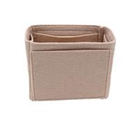 WENYOG Tote bag insert Backpack Storage Bags Felt Makeup Palm Bag Organizer Insert Bag Organizer Insert Travel Cosmetic Bag(Khaki)