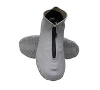 WENYOG Waterproof Shoe Covers 2 Pairs Waterproof Silicone Shoe Covers Reusable Foldable Not-Slip Rain Galoshes With Zipper(Color-12,S)