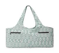 WENYOG Yoga Mat Bag Canvas Big Large Capacity Yoga Bag Portable Gym for Fitness Travl Long 68cm(Color-05)