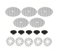 wenyouya 15pcs Heat Shield Fastener Kit | Replacement Metal Clips | Compatible with OEM 6715468 Series | Silver Automotive Repair Parts