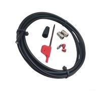 Wenyouya 200CM Hydraulic Disc Brake Hose For SRAM RED AXS For FORCE AXS, Includes 1 Hose 2 Olives 2 Inserts1 Rubber Cover 1 Wrench, Sturdy Rubber Steel Bicycle Components