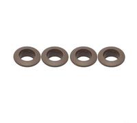 Wenyouya 4 Pack Car Door Panel Lock Pin Bushing Trim Ring 39978890, For Volvo S80 S60 V70 XC70 XC90 Plastic Door Lock Pin Grommet Interior Replacement Parts, Easy Front Rear Installation(Brown)