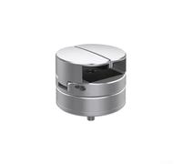 wenyouya Adjustable Aluminium Alloy Motorcycle Phone Holder with 360 Degree Rotatable Design for Hands Navigation and Calls on For Most Mobile Phones (Silver)