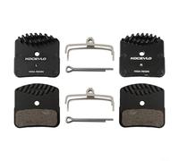 Wenyouya Bicycle Disc Brake Pads Replacement, Four Piston Resin Cooling Disc Brake ForShimano M8120 M7120 M6120 MT520 MT420 For Saint M810 M820 For ZEE M640 Q13RS Q11TS Q10Y Model(2 pair)