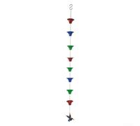 wenyouya Creative Flower Basket Rain Chain Decorative Rainwater Guide for Outdoor Courtyards Home Decor