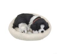 wenyouya Cuddle Up with a Realistic Breathing Dog Plush Toy Perfect Addition to Any Room's Decor (Dog B)