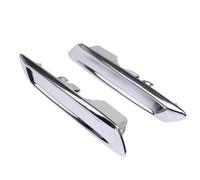 wenyouya Fender Trims ABS Silver Wheel Arch Protection 2013-2015 Models Left Right Set for BMW 5 Series F18
