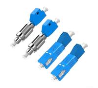 wenyouya Fiber optic adapters set with 2 FC male to LC female and 2 For SC male to LC female adapters designed for fiber optic instrumentation and communication networks