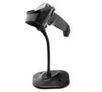 wenyouya For Zebra DS2208/DS2278/DS8108 Industrial Scanner Stand | Heavy-Duty ABS Base with Steel Adjustable Arm | Anti-Tilt Non-Slip Design | Quick-Release Mount