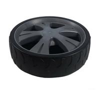 wenyouya Lawn Mower Caster Wheel for AL-KO Mowers | Compatible with 5.17-5200 Models | Black Polypropylene Construction | Easy Install