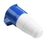 wenyouya Portable 16A 240V 3-Pin Electric Caravan Socket Adapter Weatherproof Motorhome Hookup Connection Interface For RV Camping Outdoor Use