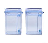 wenyouya Replacements Clean Water Tanks 2-Pack High Capacity PE Plastic Reservoir for Robot Vacuum for ECOVACS for Deebot X1 for Omni for T10 for T20(2PACK)