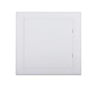 Wenyouya White ABS Hinged Access Panel Inspection Hatch Cover For Easy Plumbing And Electrical Repairs, For Standard Wall Openings For Home Improvement And Renovation Projects(160 * 160mm)